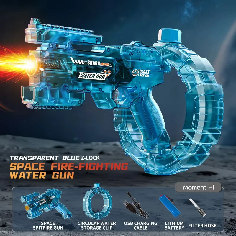 Electric Water Guns For Adults Powerful Sauirt Automatic Water Suction Water Blaster