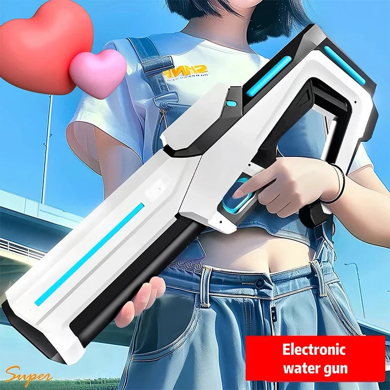Electric Water Guns For Adults Powerful Squirt Automatic Water Suction Water Blasters
