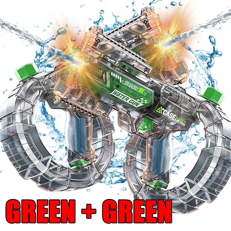 Electric Double Gun Combo Water Guns for Adult Automatic Water Blasters 1pc 2pcs