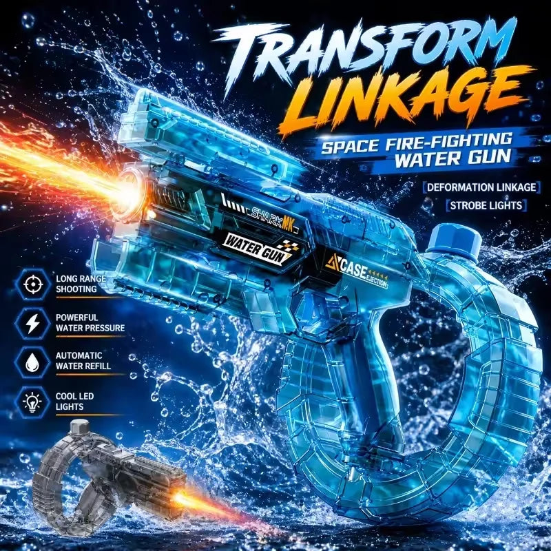 Electric Water Guns For Adults Powerful Sauirt Automatic Water Suction Water Blaster
