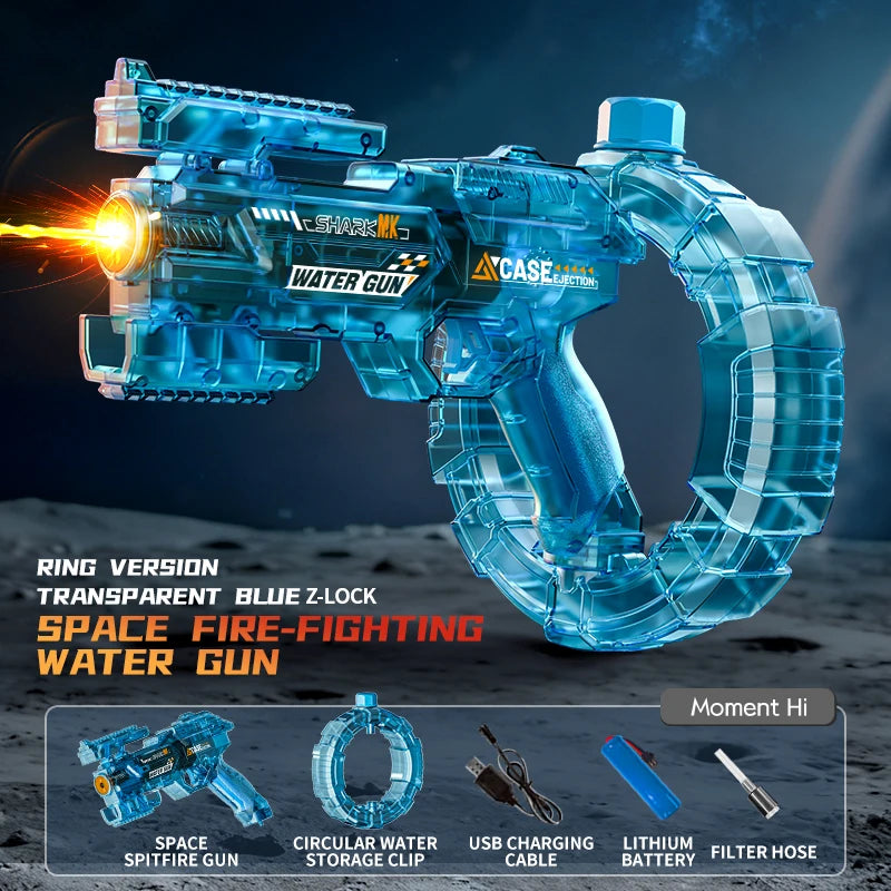 Electric Double Gun Combo Water Guns for Adult Automatic Water Blasters 1pc 2pcs