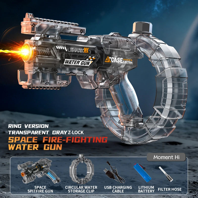 Electric Double Gun Combo Water Guns for Adult Automatic Water Blasters 1pc 2pcs