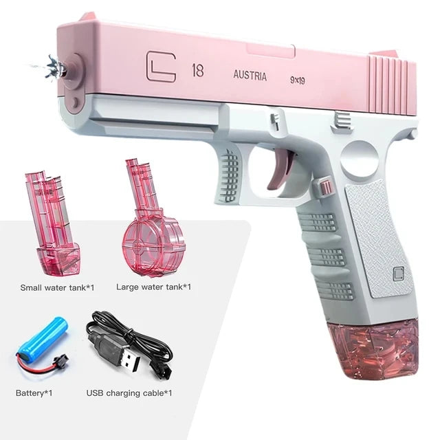 Adult M416 electric water gun, powerful spray, automatic water spray