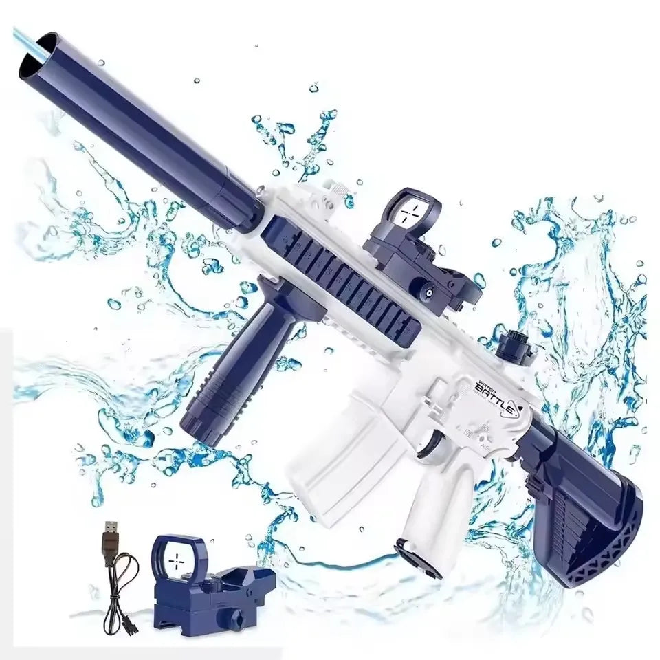 Adult M416 electric water gun, powerful spray, automatic water spray