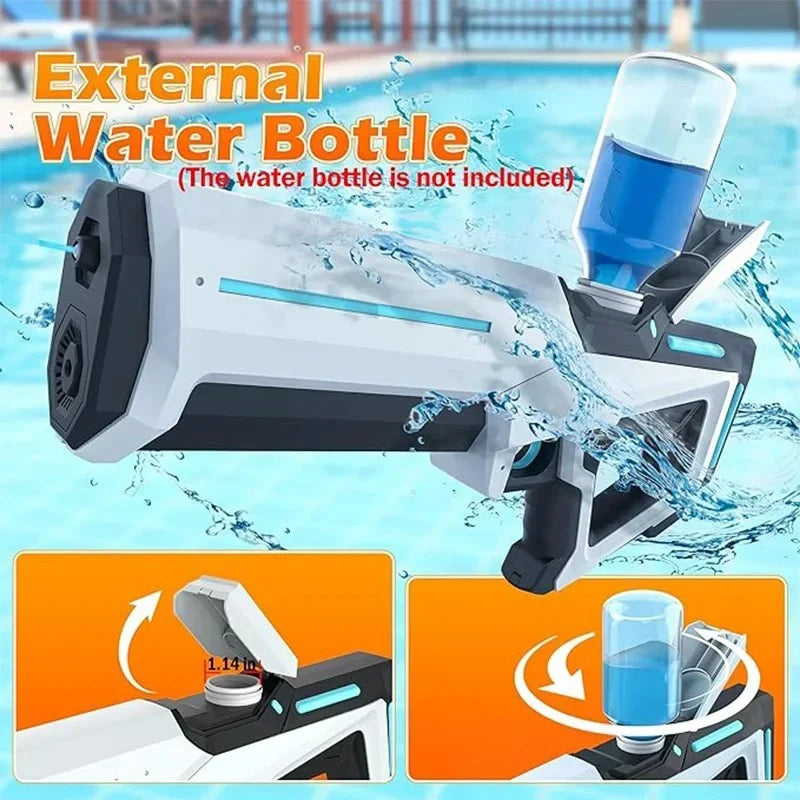 Electric Water Guns For Adults Powerful Squirt Automatic Water Suction Water Blasters