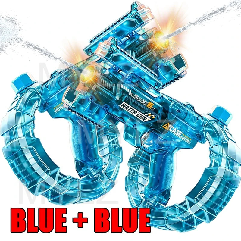 Electric Double Gun Combo Water Guns for Adult Automatic Water Blasters 1pc 2pcs