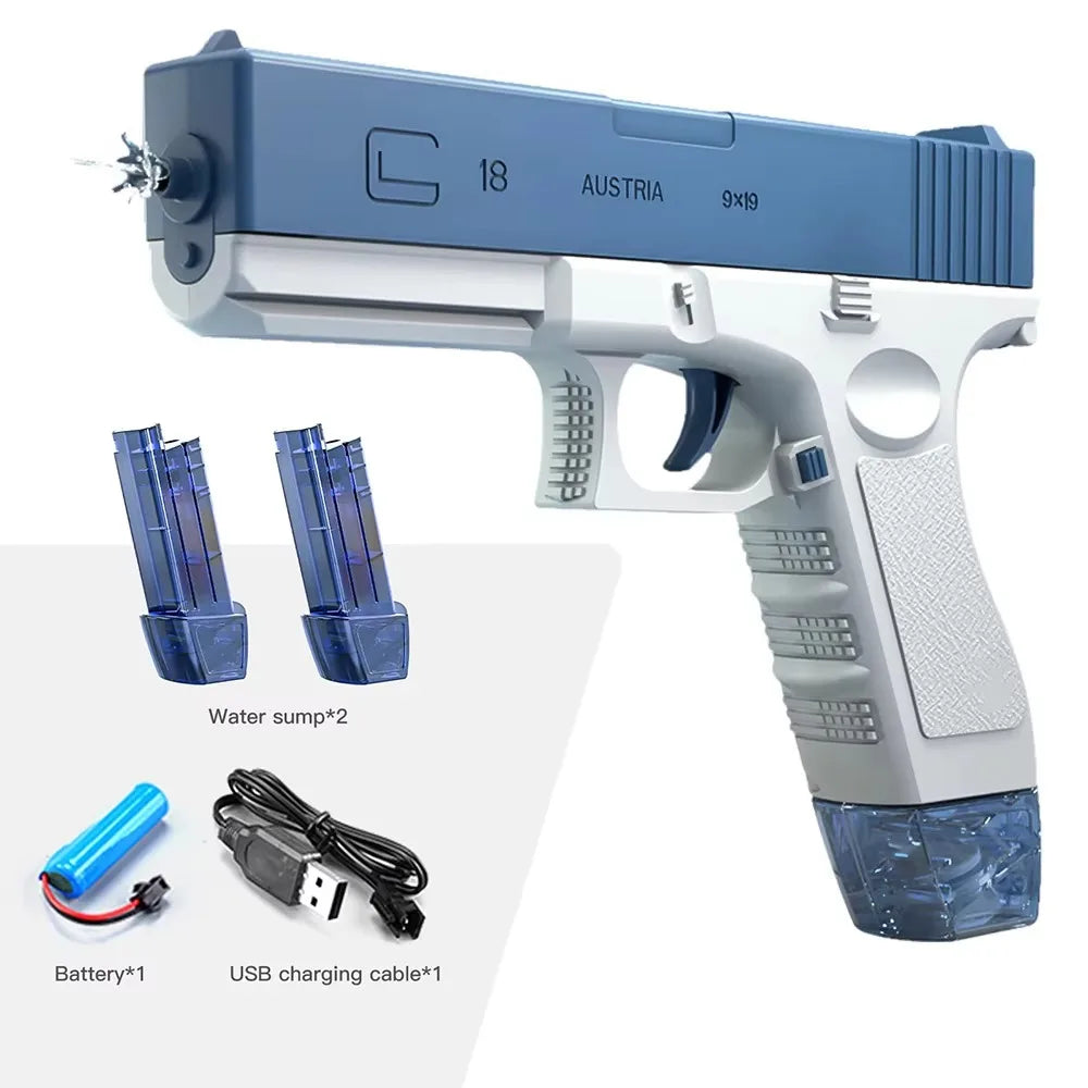 Electric Water Guns For Adults Powerful Sauirt Automatic Water Suction Water Blaster