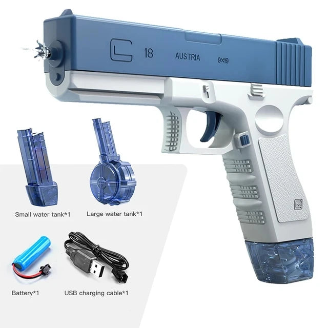 Adult M416 electric water gun, powerful spray, automatic water spray