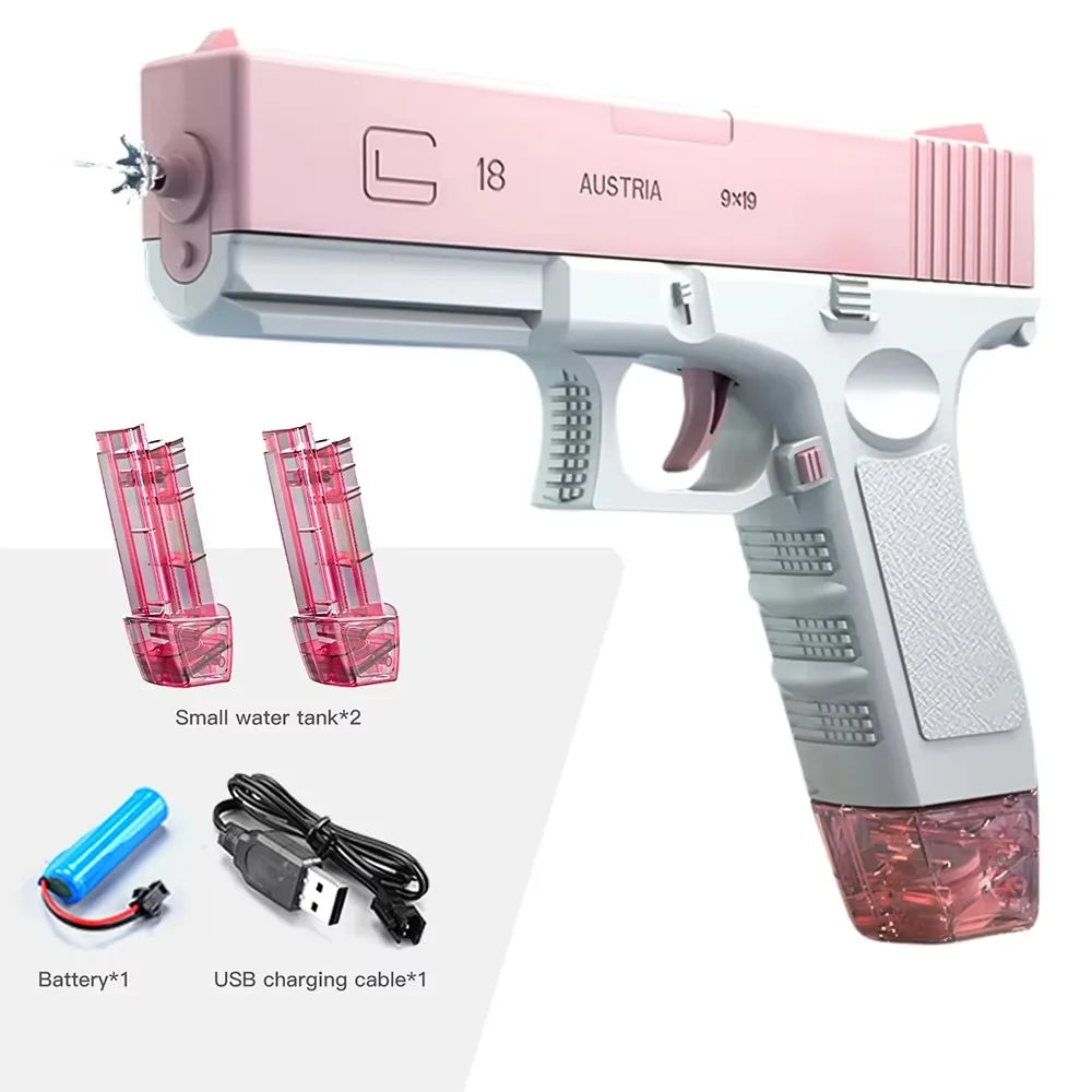 Electric Water Guns For Adults Powerful Sauirt Automatic Water Suction Water Blaster