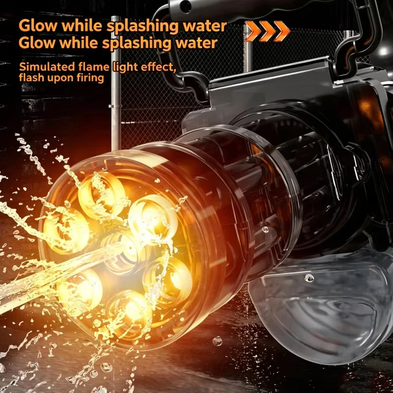 Children Simulated Firing Electric Water Gun Toy Gatling Automatic