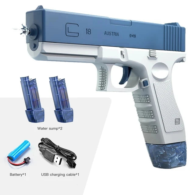 Adult M416 electric water gun, powerful spray, automatic water spray