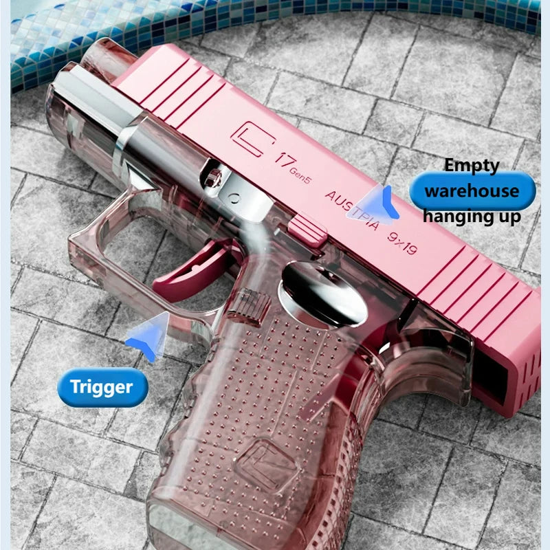 Outdoor Toy Water Gun Mini Spray Water Pistol Party Swimming Pool Beach Play Shoot Firing Water gun