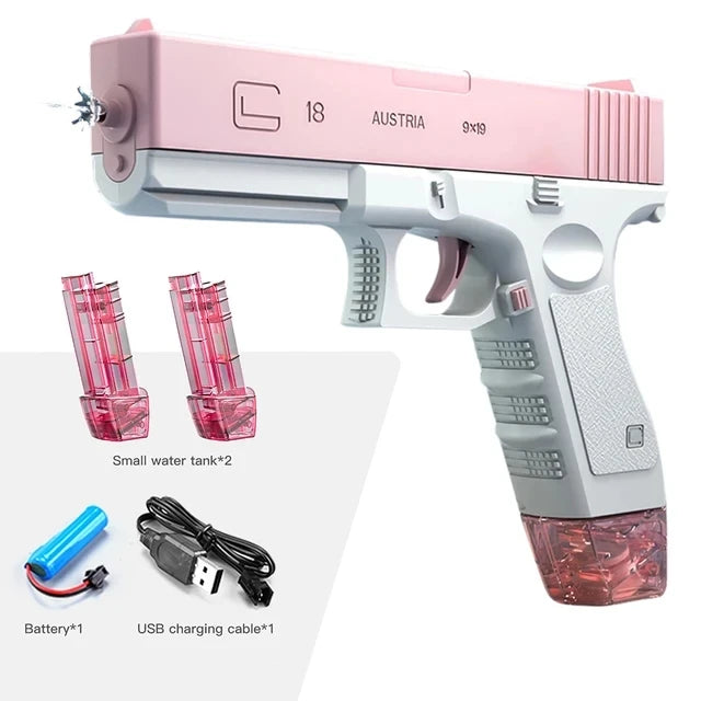 Adult M416 electric water gun, powerful spray, automatic water spray