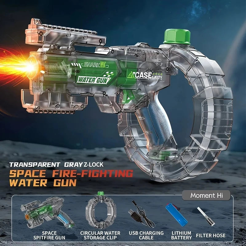Electric Double Gun Combo Water Guns for Adult Automatic Water Blasters 1pc 2pcs