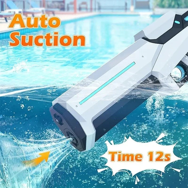 Electric Water Guns For Adults Powerful Squirt Automatic Water Suction Water Blasters